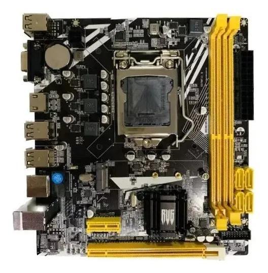 Placa Mãe Gamer Revenger LGA 1155 DDR3 B75 M2 NVMe para Inte