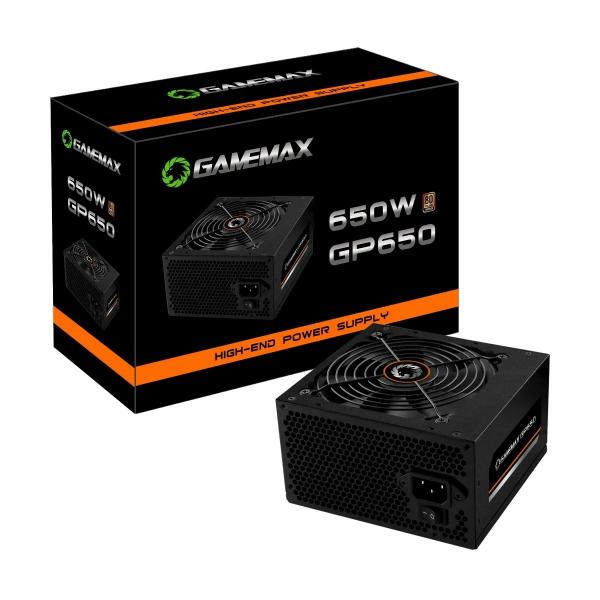 Fonte Gamemax GP650 650W 80 Plus Bronze PFC Ativo Preto