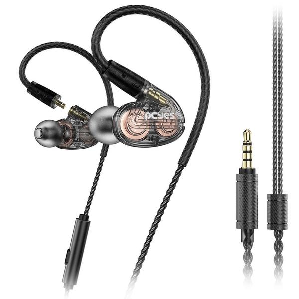 Fone de Ouvido Gamer PCYES Kheper, 2 Drivers Dinamicos, INTRA Auricular, P3 3,5MM, Cabo Destacável 1,6M - FPKH2DD