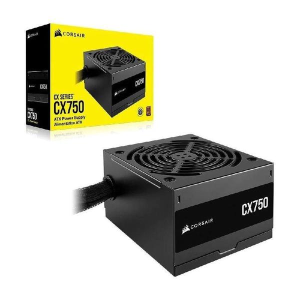 Fonte Atx Corsair 750W 80 Plus Bronze Preto Cp-9020279-Br