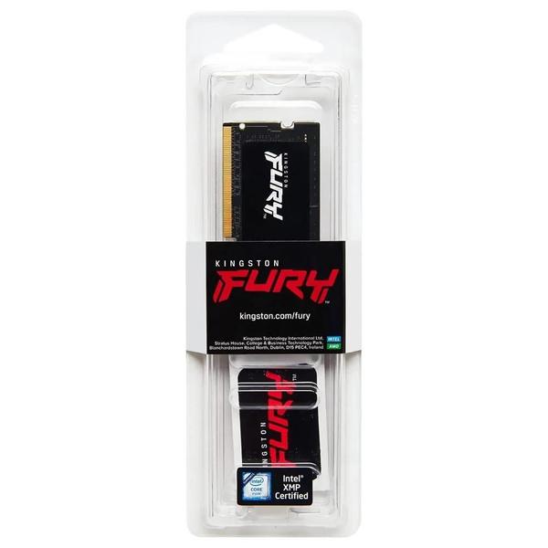 Memória Notebook Kingston Fury Impact 16gb Ddr5 6000mhz Cl38 Kf560s38ib/16