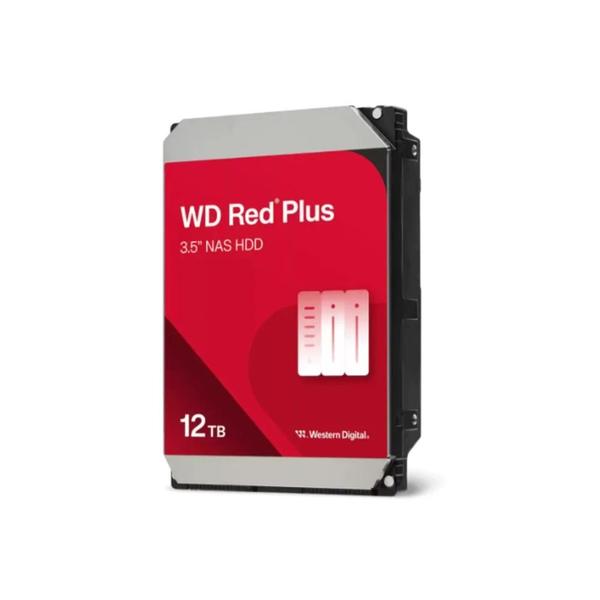 Hd 12TB Wd Red Plus Nas, 3.5, Sata Iii 6gb/s 7200rpm Cache 512mb Wd120efgx
