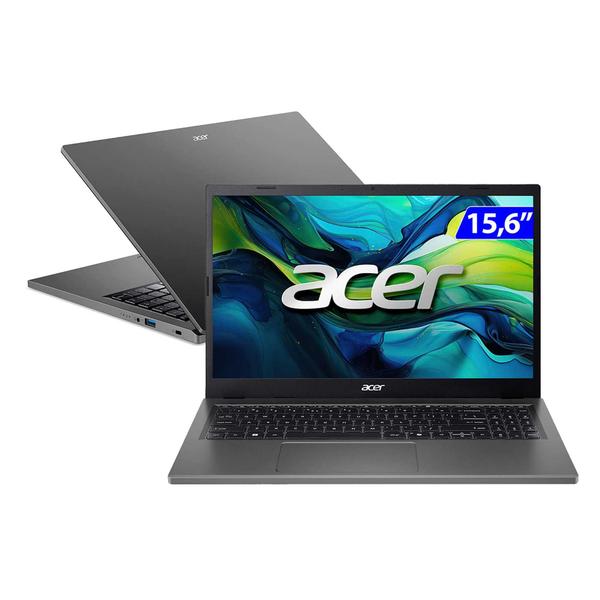 Notebook Acer Aspire Go 15 Core I7 13ª 24gb Ddr5 512gb Nvme Windows 11 Trial - Cinza