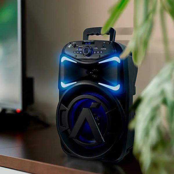 Caixa De Som Bluetooth Amplificada Super Potente Para Festa