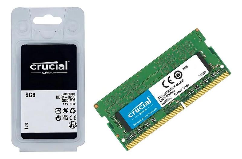 Memoria notebook Micron Crucial Cb8gs3200 1 8Gb ddr4 3200mhz Memoria notebook Micron Crucial Cb8gs3200 1 8Gb ddr4 3200mhz