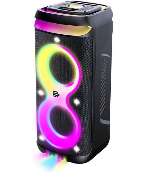 Caixa de Som Portátil Pulsebox 3 1300W RMS Bluetooth Potente para Festas SP519