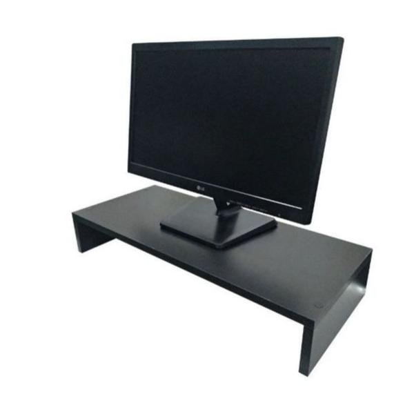 Suporte Monitor Ergonômico MDF 15mm para Home Office, Gamer e Notebook