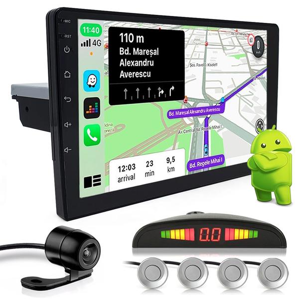 Kit Multimídia 1 Din 9 Polegadas Android + Câmera Ré + Sensor Ré Prata Veracruz 2007 2008 2009 2010 2011 2012 Espelhamento Kit Multimídia 1 Din 9 Polegadas Android + Câmera Ré + Sensor Ré Prata Veracruz 2007 2008 2009 2010 2011 2012 Espelhamento