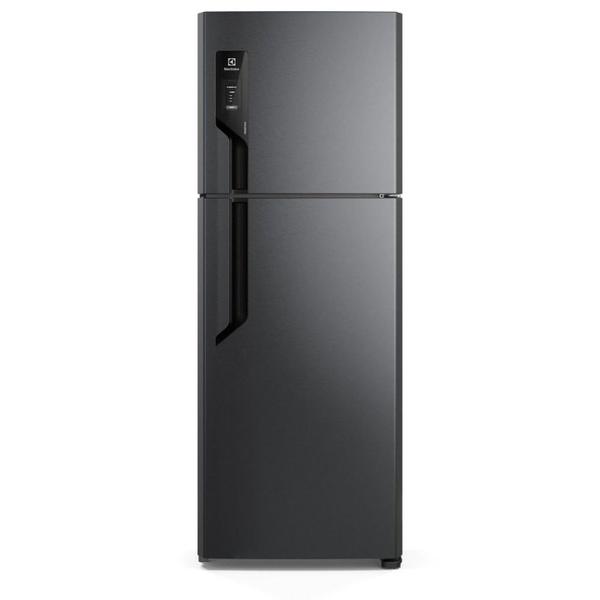 Geladeira Electrolux Frost Free com AutoSense 481L Efficient Duplex Black Inox Look (TF71B)