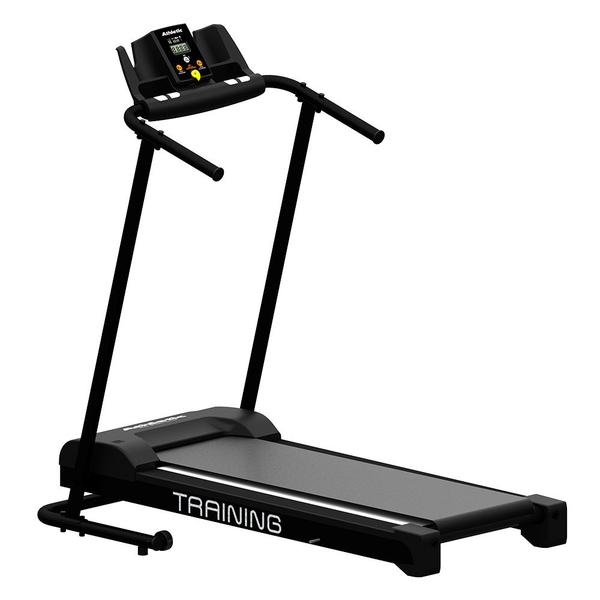 Esteira Elétrica Athletic Training 12km h 120kg Suportados Dobrável para Treino em Casa