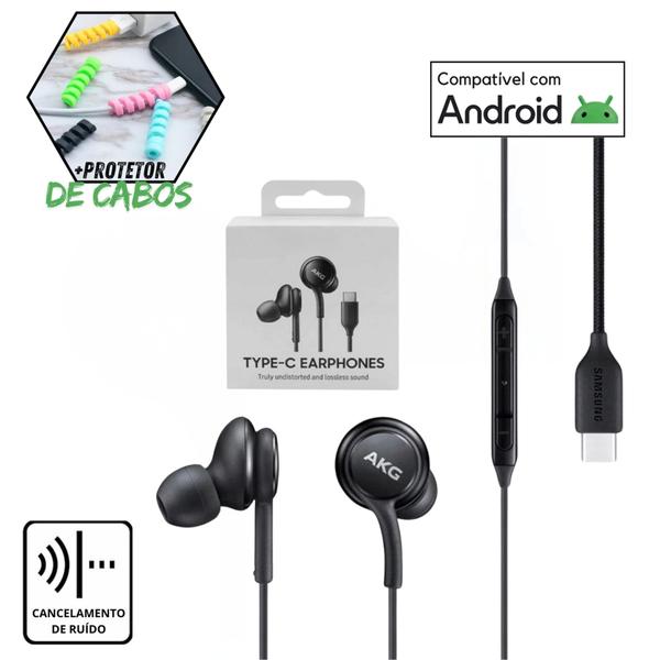 Fone De Ouvido Com Fio Intra Auricular Tipo C Compativel Samsung Xiaomi Android Motorola Fone De Ouvido Com Fio Intra Auricular Tipo C Compativel Samsung Xiaomi Android Motorola