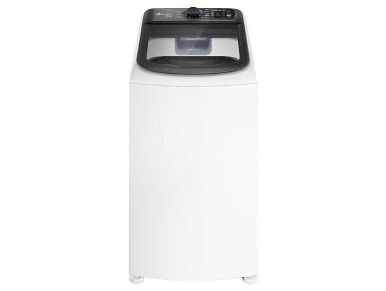 Lavadora de Roupas Electrolux 13kg Inverter Cesto Inox 11 Programas de Lavagem Branca Efficient LEM13 220V