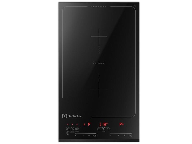 Cooktop 2 Bocas Indução Electrolux Preto Touch