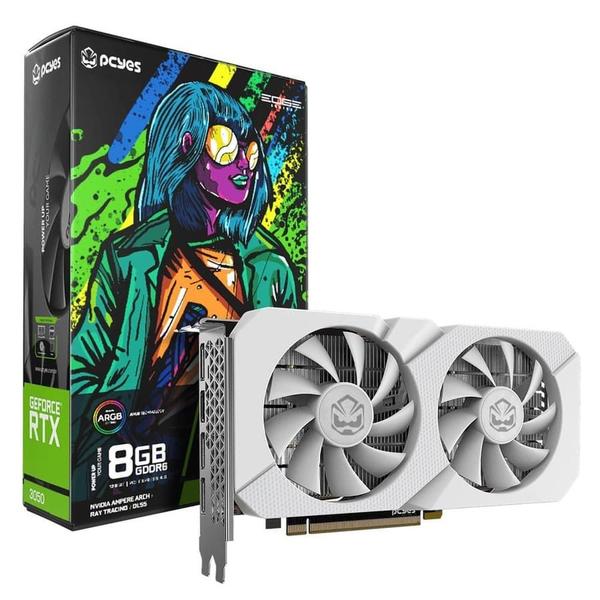 Placa de Vídeo Nvidia Geforce RTX 3050 8GB GDDR6 128BIT Branco Projeto EDGE - PVRTX30508WTPE