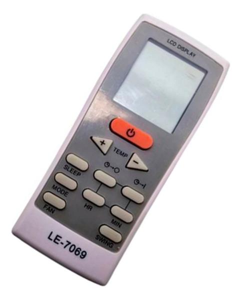 Controle Compatível Ar Condicionado York Split Le-7069