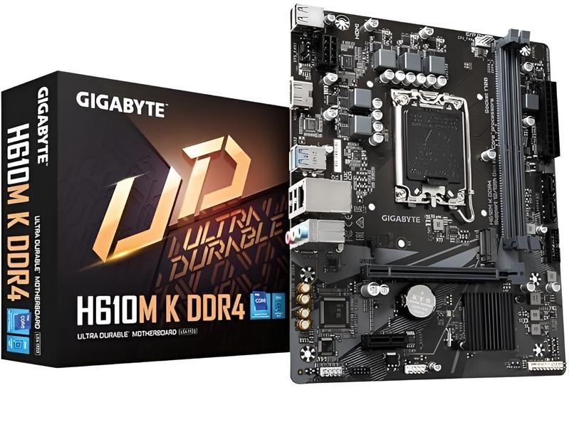 Placa Mae 1700p Gigabyte H610M K M.2 DDR4 Hdmi Usb 3.2