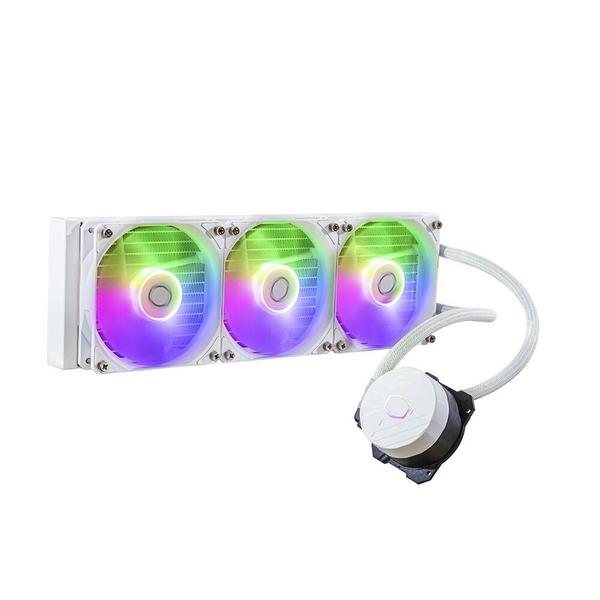 Water Cooler Masterliquid Core 360L Branco 3 FANS ARGB MLW-D36M-A18PZ-RW