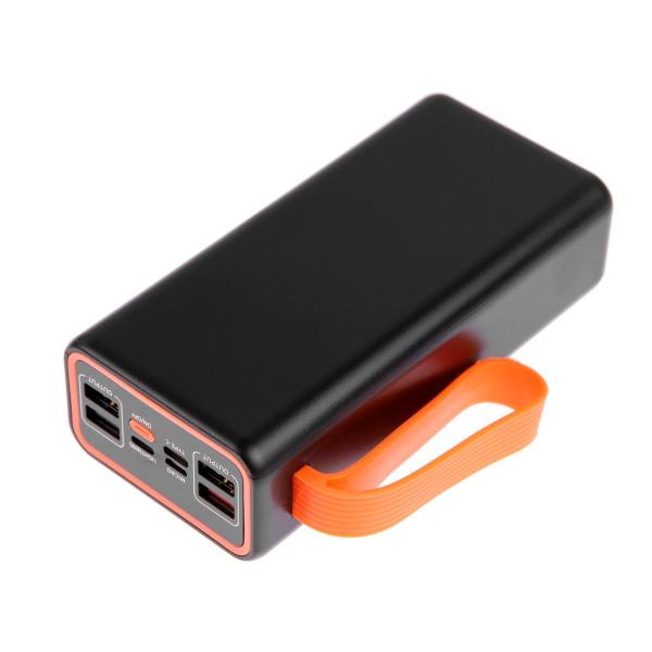 Bateria portátil Power Bank 30000mah com 4 USB e recarga rápida