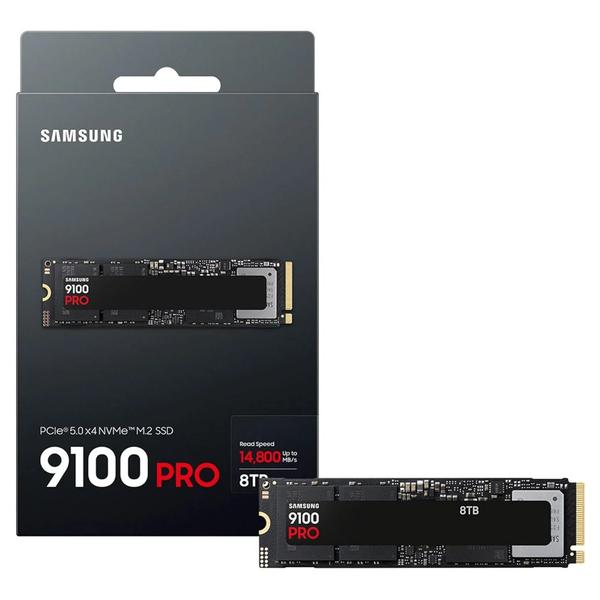 HD SSD M.2 Samsung 9100 Pro 8Tb PCIE 5.0X4.0 NVME MZVAP8T0B/AM 7601