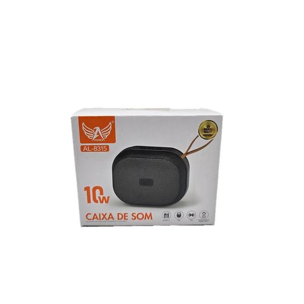 Caixa de som altomex al-8315 bluetooth usb rádio fm vermelho