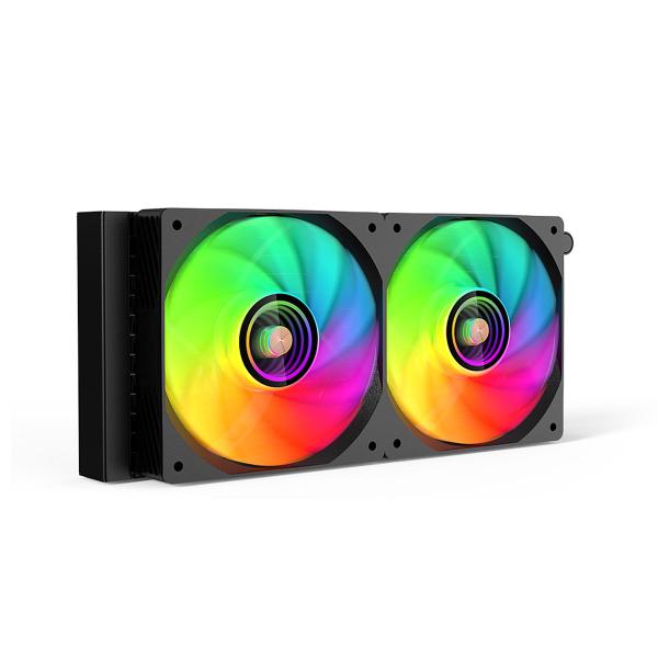 Water cooler aerion aeris argb 240mm amd/intel preto com display wat200