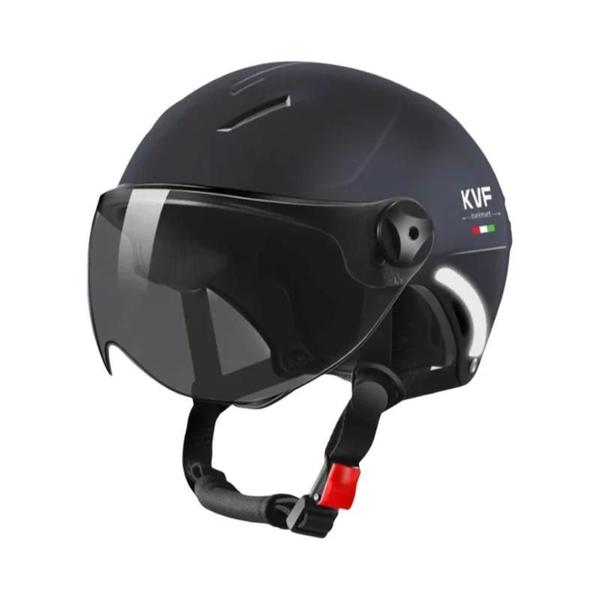 Capacete De Moto Unissex Aberto Com Óculos De Proteção Para Moto Elétrica, Carro, Scooter E