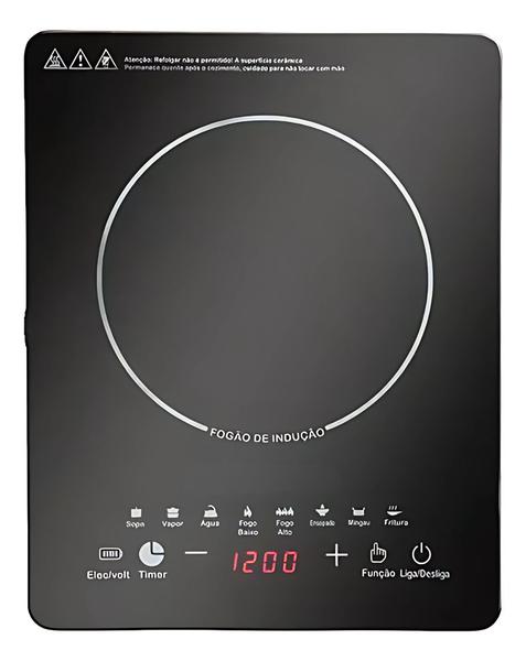 Fogão Fogareiro Cooktop Indução Vitroceramico Elétrica Magnética Portátil Painel Touch Fogão Fogareiro Cooktop Indução Vitroceramico Elétrica Magnética Portátil Painel Touch