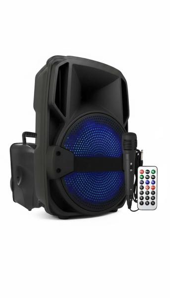 Caixa de Som Bluetooth 1000W PMPO P10 Karaoke