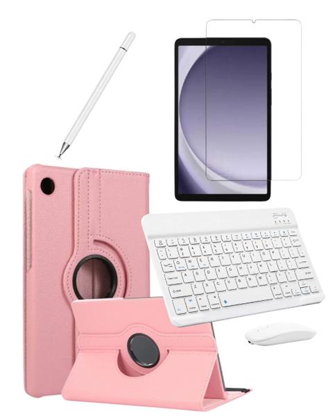 Capa, teclado, mouse, película e Caneta Para Tablet Samsung A11+