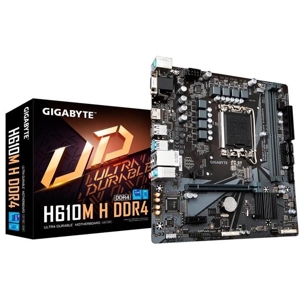 Placa Mãe Gigabyte H610M H Intel LGA 1700 DDR4