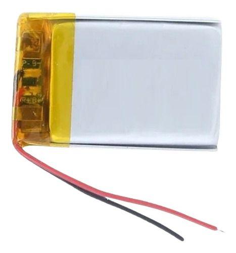 1 Unidade 402035 3,7v Com 2 Fios 250mah 4mm X 20mm X 35mm -