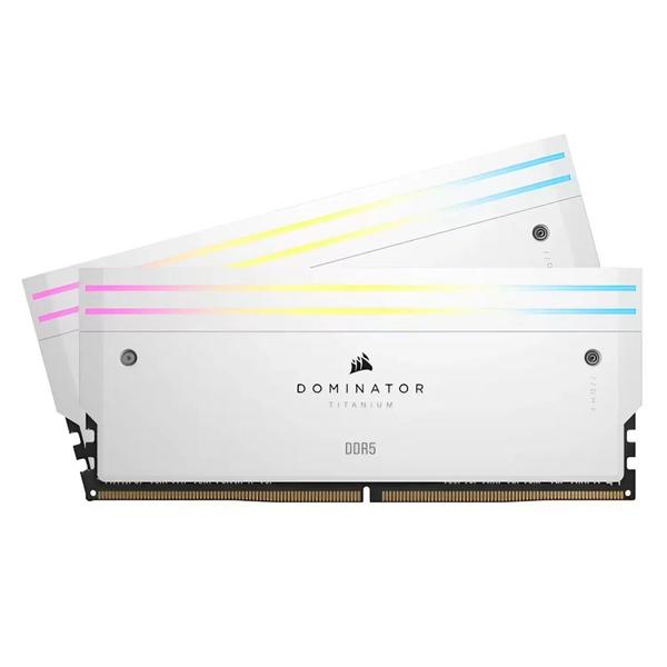Memória RAM Corsair Dominator Titanium RGB 32GB (2x16GB) DDR5 6400MHz - CMP32GX5M2B6400C32W