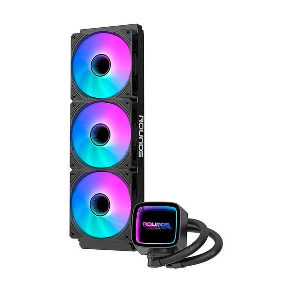 Water Cooler Gamer Round5 Eurus 360 ARGB Preto