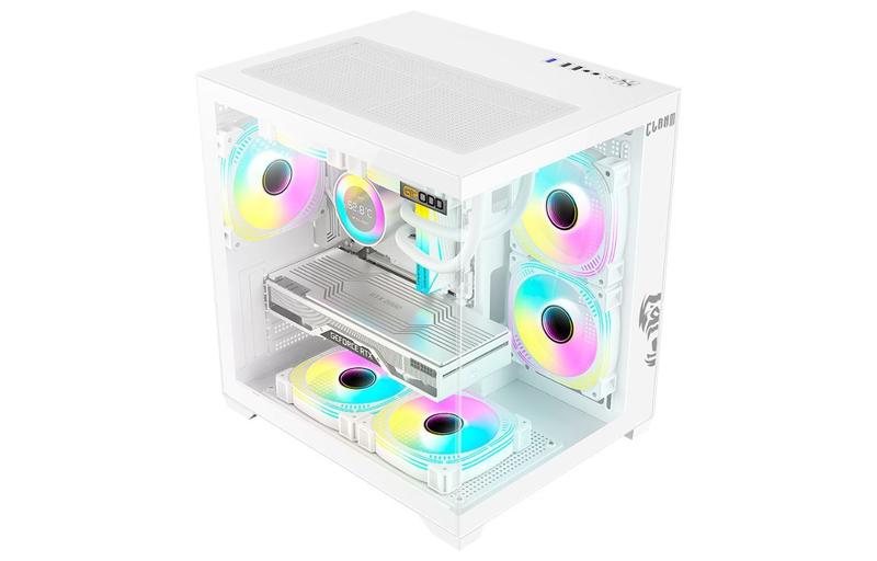 Gabinete Gamer Snow GRODD Clanm