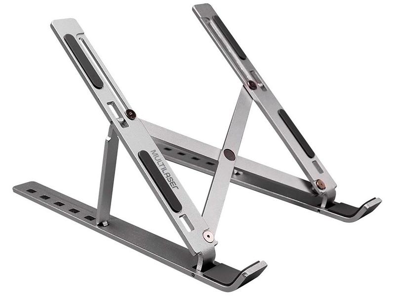 Suporte Portátil de Aluminio Para Notebook AC378 Multilaser Suporte Portátil de Aluminio Para Notebook AC378 Multilaser