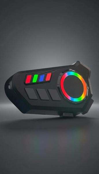 Fone de Ouvido para Capacete Bluetooth RGB Sem Fio