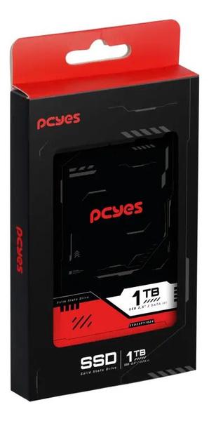 SSD PCYES 1TB SATA III 2,5 Pol 550MB/s 500MB/s SSD25PY1024