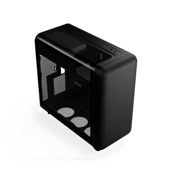 Gabinete Gamer HYTE X50, Mid Tower, ATX, Vidro Temperado, Pitch Black - CS-HYTE-X50G-BB