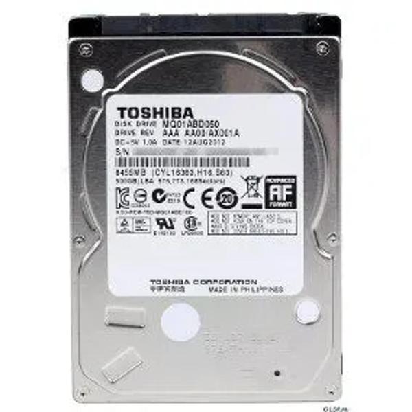 HD 500 GB para Notebook Toshiba 5400RPM MQ01ACF050 HD 500 GB para Notebook Toshiba 5400RPM MQ01ACF050