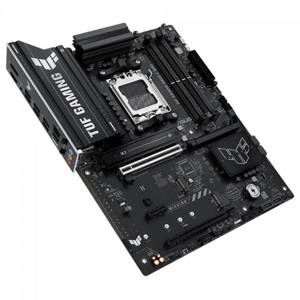 Placa Mãe Asus Tuf Gaming B850-e Wifi com Wi-Fi e DDR5 ATX para AMD AM5 Preta