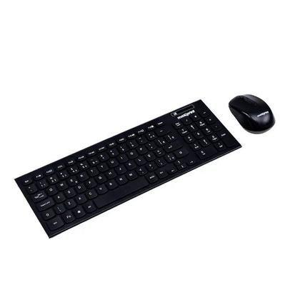 Kit teclado e mouse sem fio cw1001 preto Kit teclado e mouse sem fio cw1001 preto
