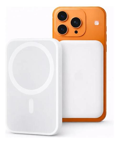 Power Bank 5000mAh Carregador Magnético Portátil Indução Compativel com iPhone 12 13 14 15 16 17 18