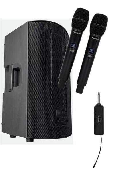 Caixa de Som JBL Max 15 Ativa Bluetooth + 2 Mic S/ Fio