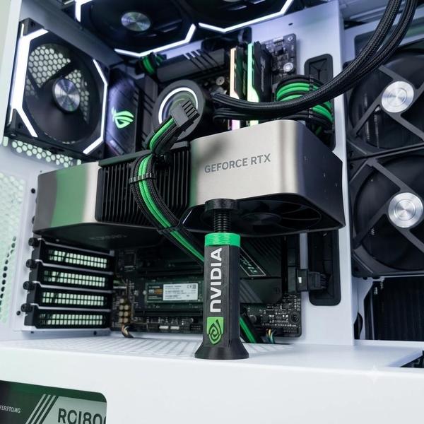 Suporte para placa de vídeo Nvidia / Radeon - Suporte para placa de vídeo Nvidia / Radeon -