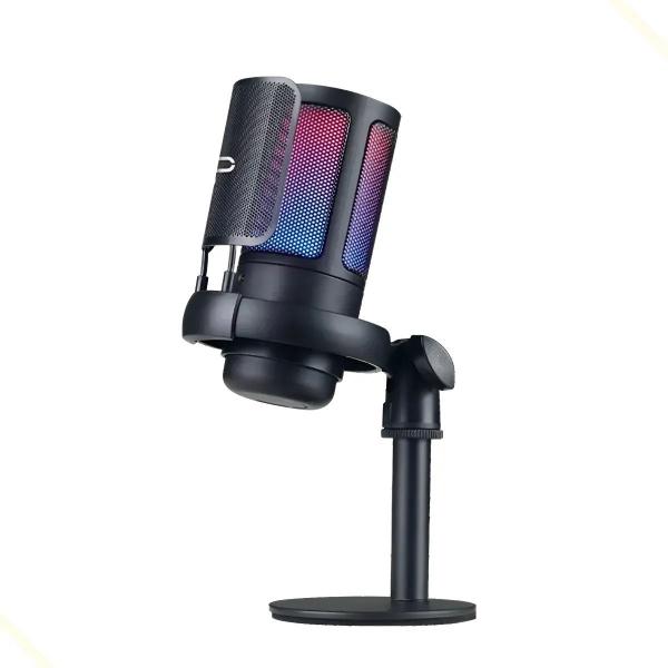 Microfone Gamer Condensador USB para PS4 PS5 PC