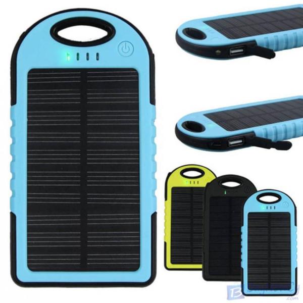 Carregador Portátil Energia Solar Power Bank New 38.000
