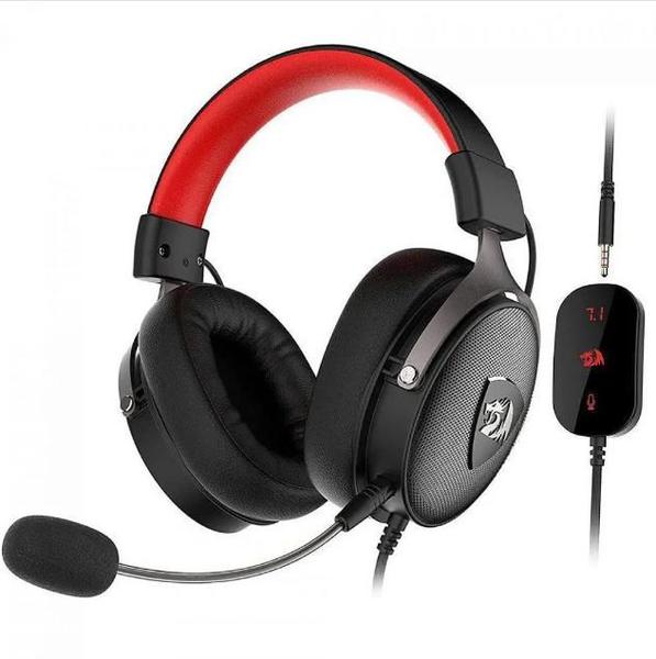 Headset Gamer Redragon Icon Usb 7.1 com Case H520