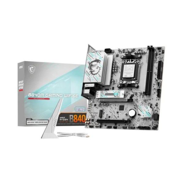 Placa Mãe MSI B840M Gaming WiFi6E AM5 DDR5 Ryzen Placa Mãe MSI B840M Gaming WiFi6E AM5 DDR5 Ryzen