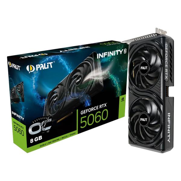 Placa de Vídeo Palit Infinity 2 OC RTX-5060 8GB GDDR7