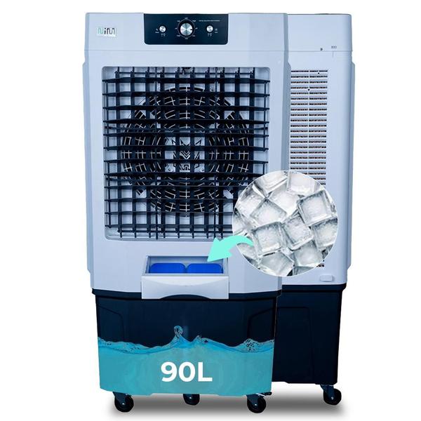 Climatizador de Ar Frio Umidificador Portátil 90 litros NI12PA